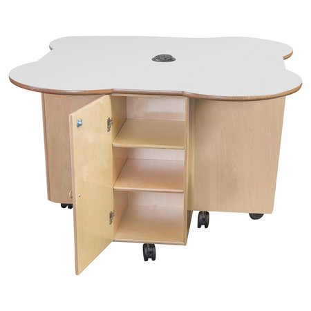 CLASSROOM SELECT STEAM Table with Markerboard Top, 47-3/4 x 47-3/4 x 30 Inches 2027838